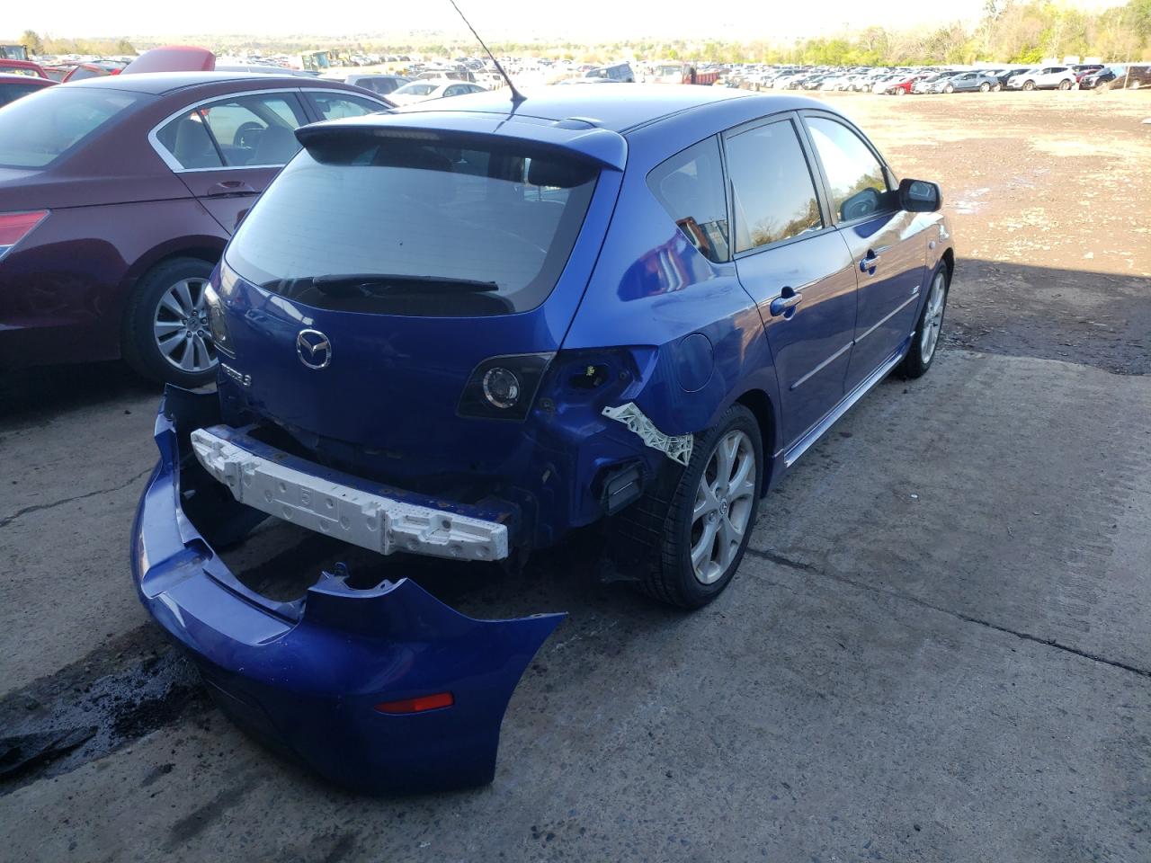 Photo 4 from auction – 2007 MAZDA 3 HATCHBAC with VIN JM1BK343671687854