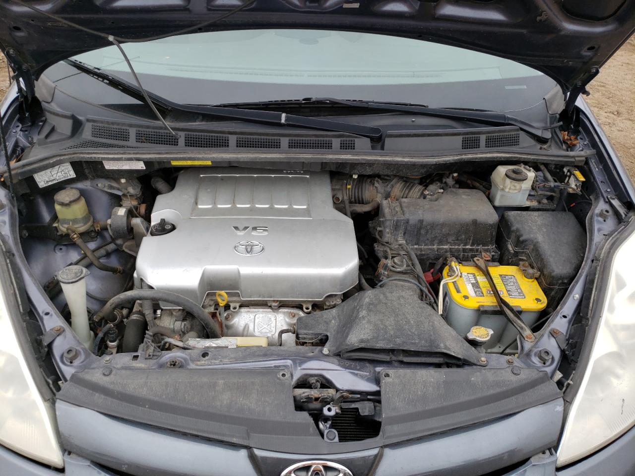 Photo 7 from auction – 2008 TOYOTA SIENNA CE with VIN 5TDZK23C98S166402