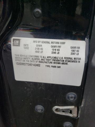 Photo 10 from auction – 2004 CADILLAC CTS with VIN 1G6DM577240142462