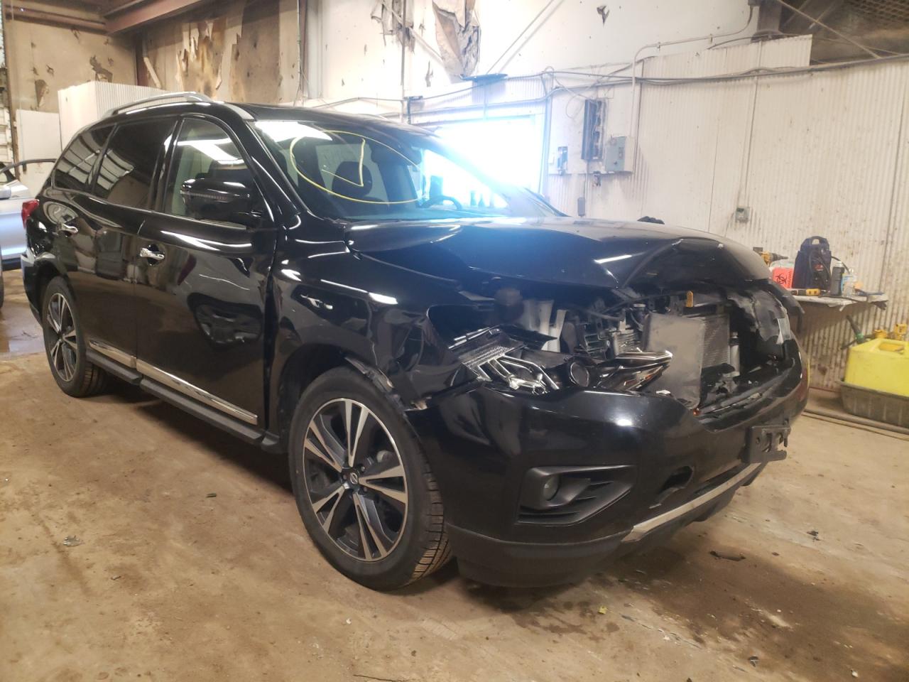 NISSAN PATHFINDER 2020 with VIN 5N1DR2DM4LC591058 - Photo from auction