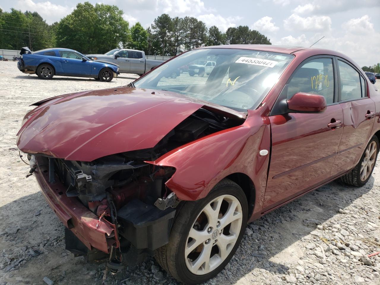 Photo 9 from auction – 2009 MAZDA 3 I with VIN JM1BK32F791208745