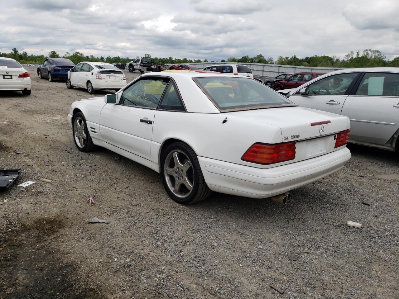 Photo 3 from auction – 1998 MERCEDES-BENZ SL 500 with VIN WDBFA67F7WF169019