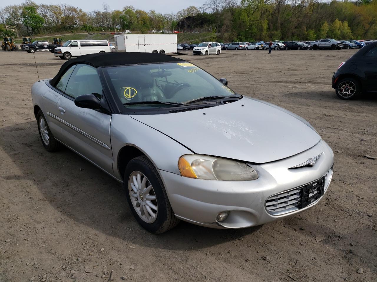CHRYSLER SEBRING LX 2002 with VIN 1C3EL55R12N212188 - Photo from auction