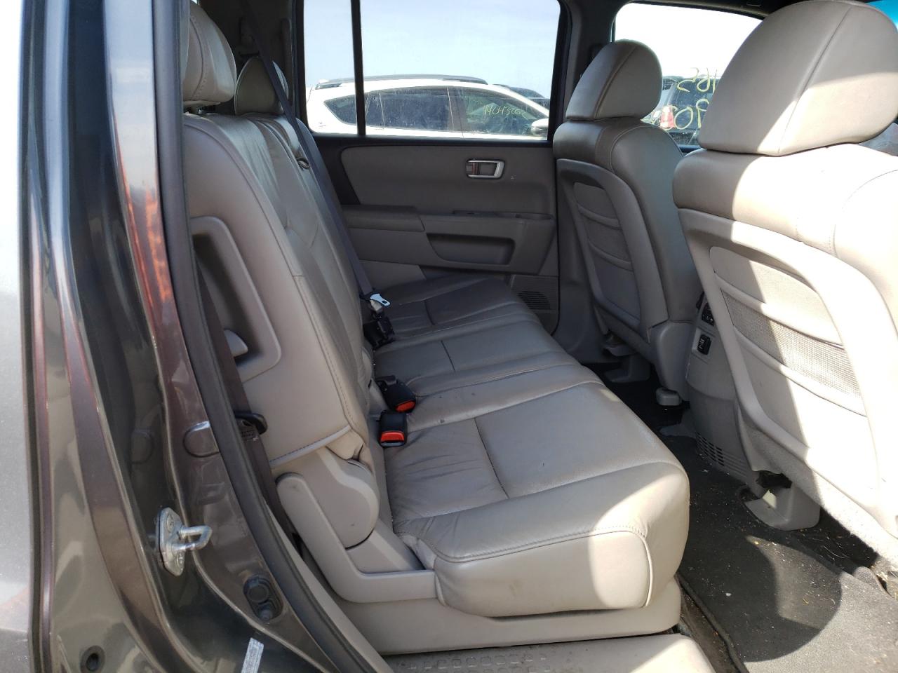 Photo 6 from auction – 2011 HONDA PILOT EXL with VIN 5FNYF4H59BB005808