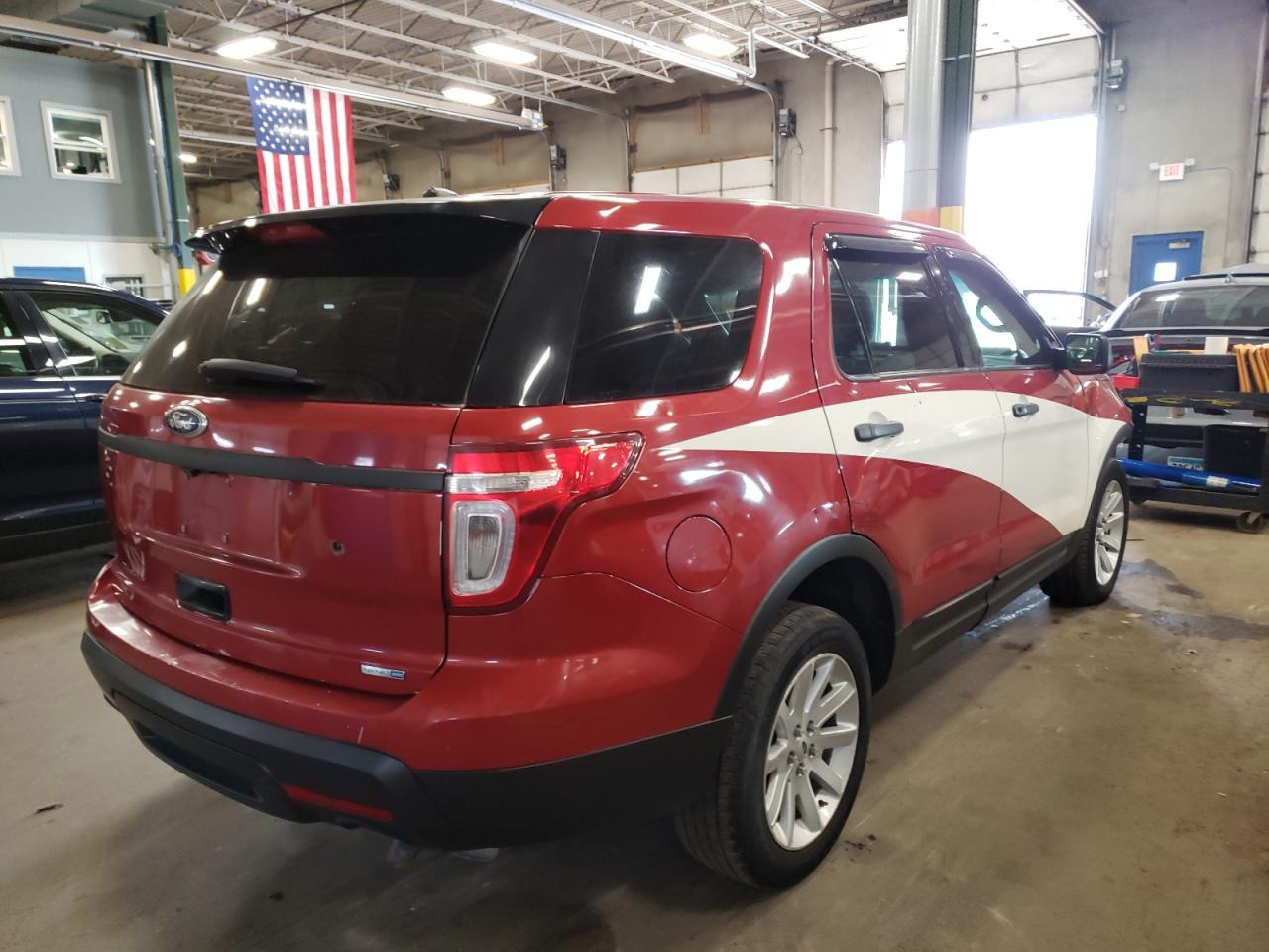 Photo 4 from auction – 2014 FORD EXPLORER P with VIN 1FM5K8AR7EGC49644
