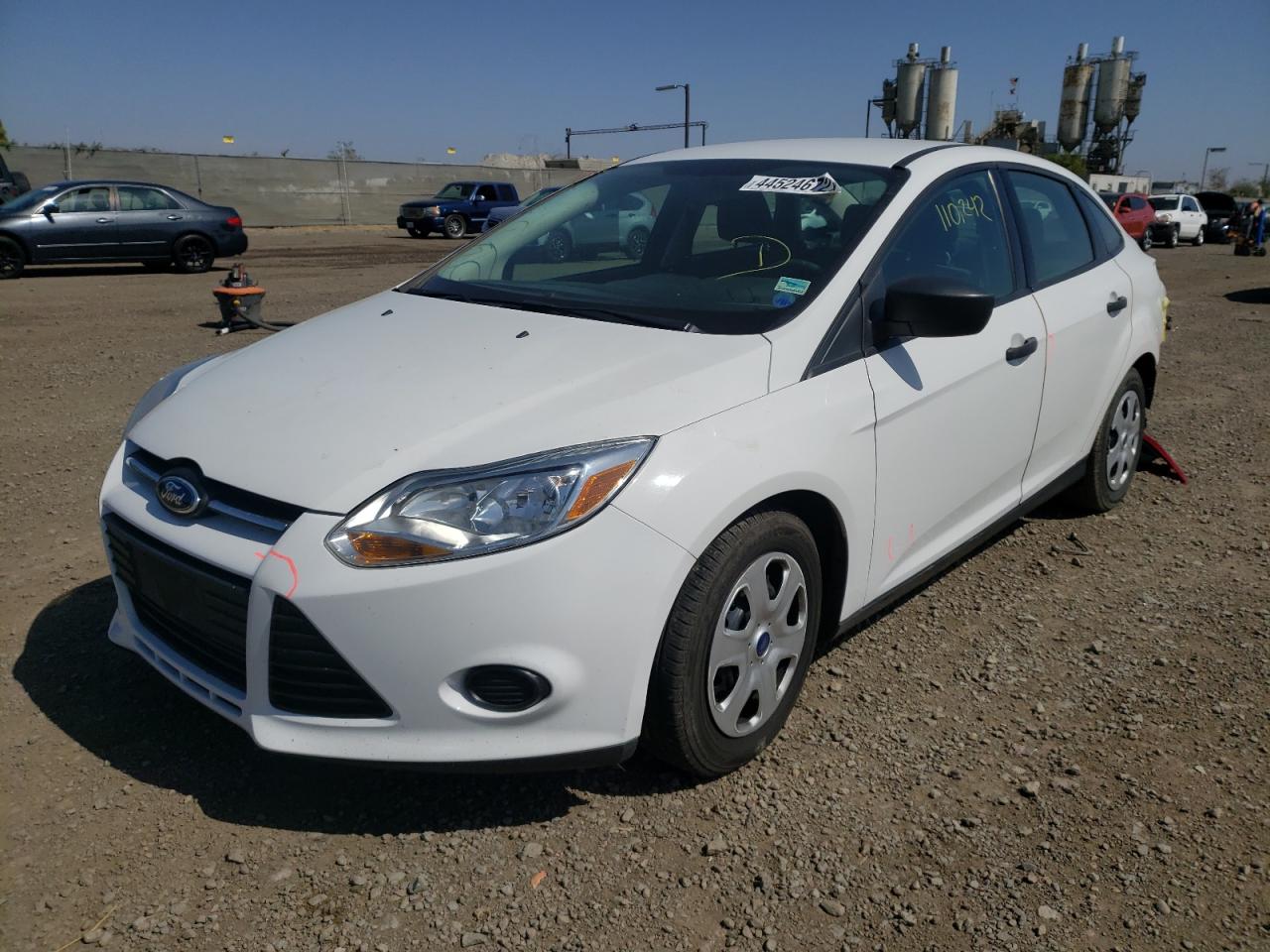 Photo 2 from auction – 2012 FORD FOCUS S with VIN 1FAHP3E24CL429550