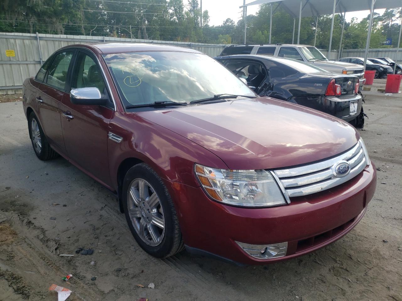FORD TAURUS LIM 2008 with VIN 1FAHP25W58G151478 - Photo from auction