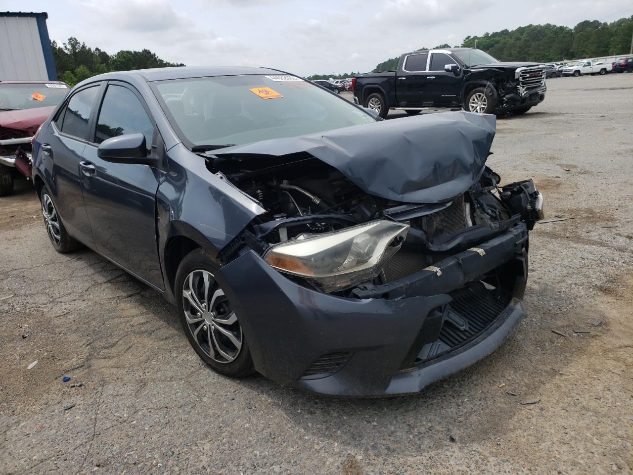 TOYOTA COROLLA L 2016 with VIN 5YFBURHE8GP494805 - Photo from auction