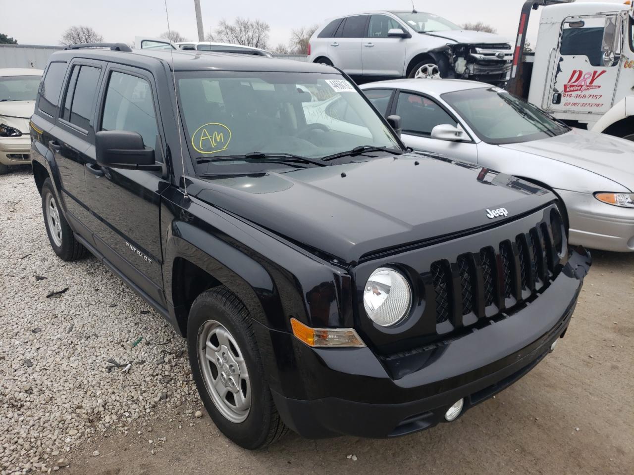 Photo 1 from auction – 2015 JEEP PATRIOT SP with VIN 1C4NJPBA2FD250701