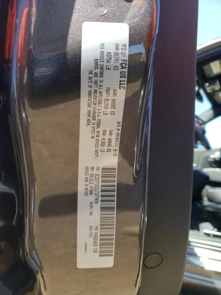 Photo 10 from auction – 2018 FIAT 500 ELECTR with VIN 3C3CFFGE2JT377454
