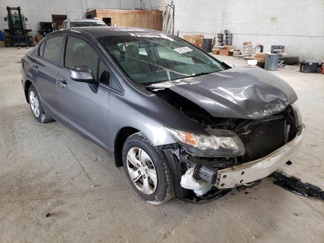 Photo 1 from auction – 2013 HONDA CIVIC LX with VIN 19XFB2F57DE097827