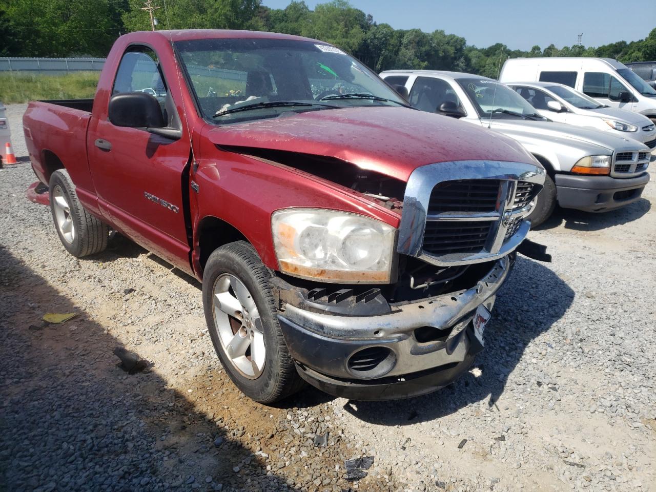 DODGE RAM 1500 S 2006 with VIN 1D7HA16236J175544 - Photo from auction