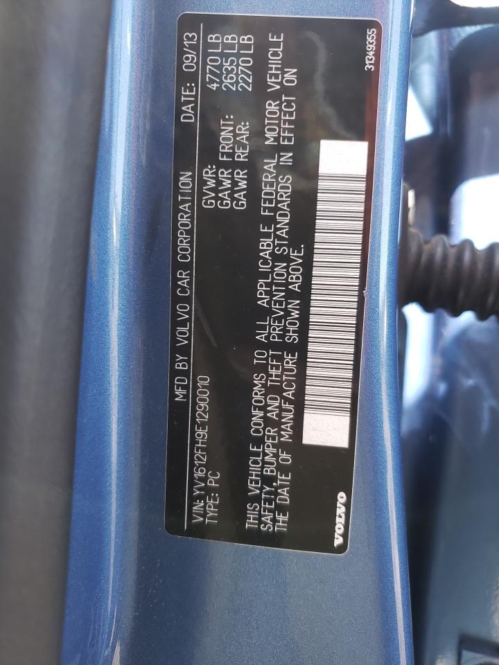 Photo 10 from auction – 2014 VOLVO S60 T5 with VIN YV1612FH9E1290010