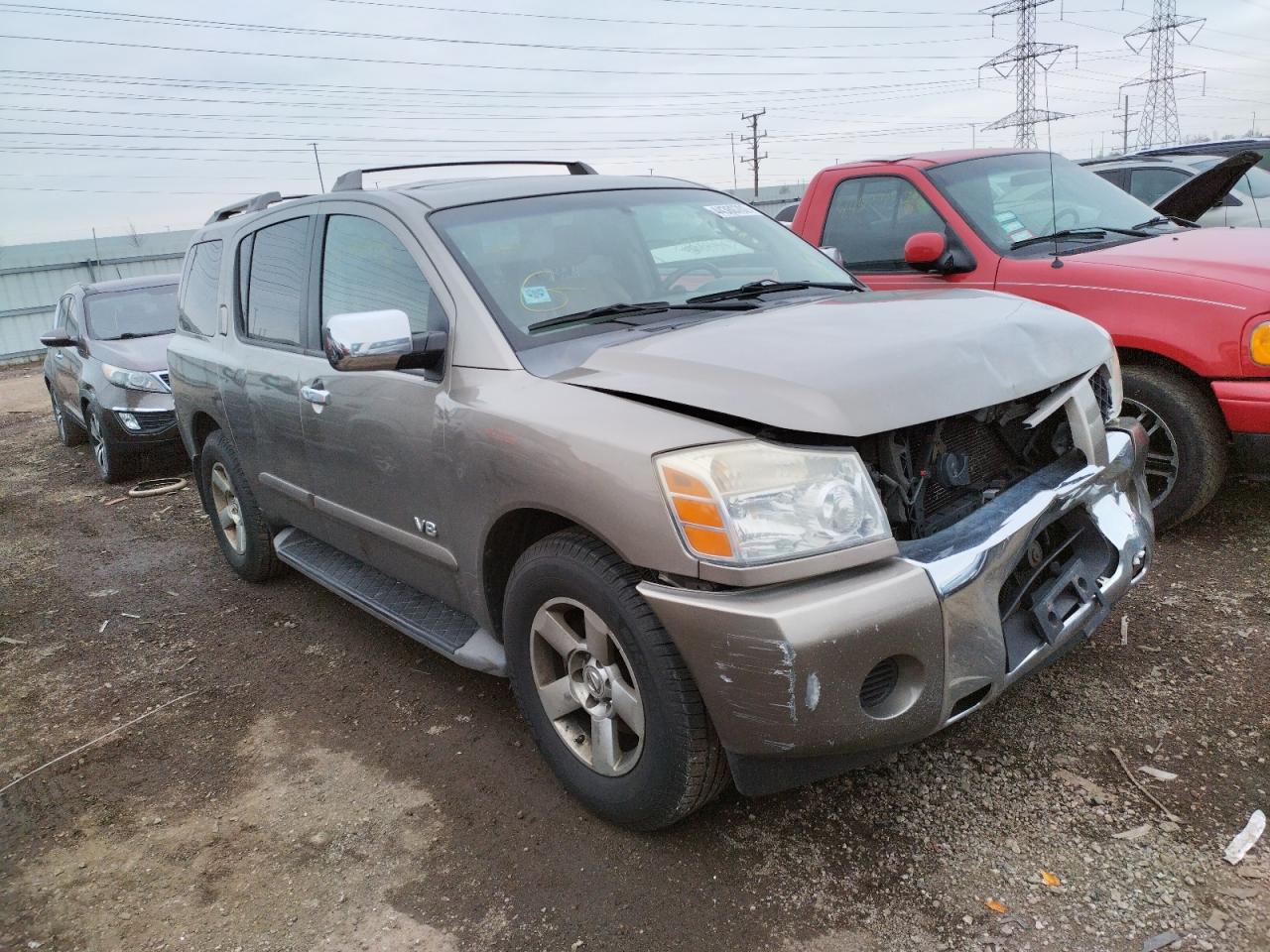 Photo 1 from auction – 2007 NISSAN ARMADA SE with VIN 5N1BA08A57N721782