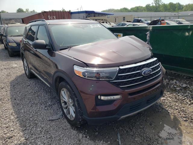 FORD EXPLORER X 2020 with VIN 1FMSK7DH7LGB18534 - Photo from auction