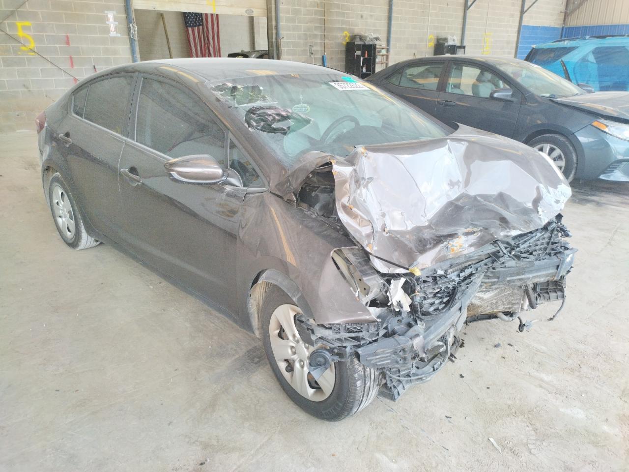 KIA FORTE LX 2017 with VIN 3KPFK4A73HE149786 - Photo from auction