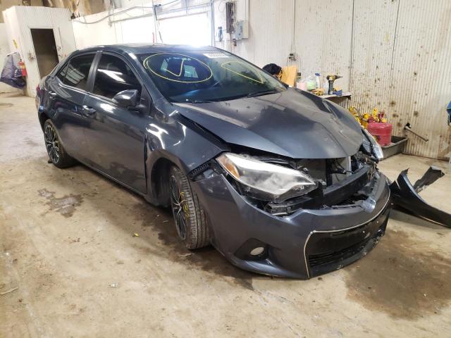 TOYOTA COROLLA L 2014 with VIN 2T1BURHE1EC087129 - Photo from auction