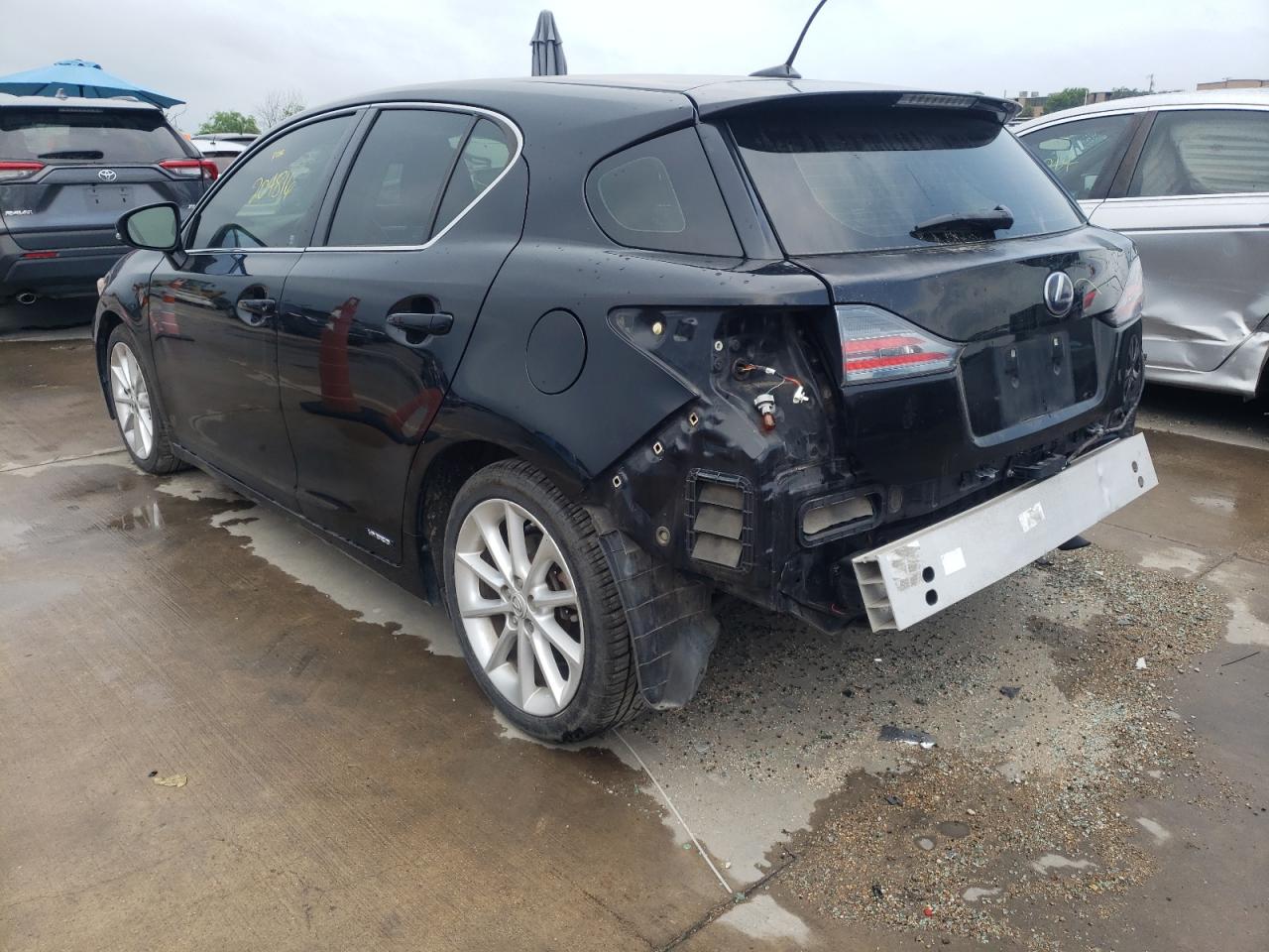 Photo 3 from auction – 2012 LEXUS CT 200 with VIN JTHKD5BH8C2103316