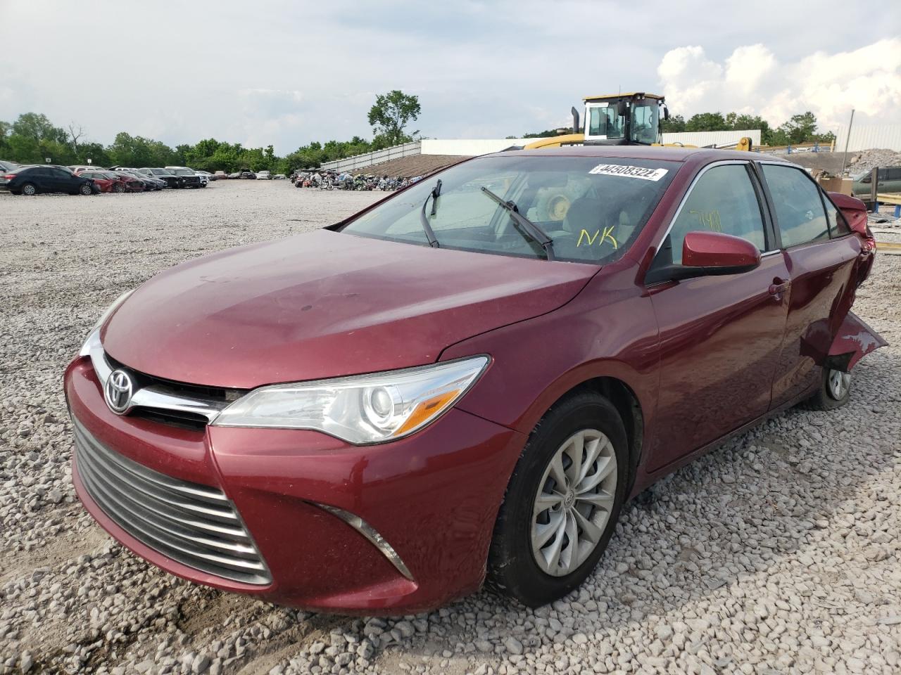 Photo 2 from auction – 2016 TOYOTA CAMRY LE with VIN 4T1BF1FK6GU557094