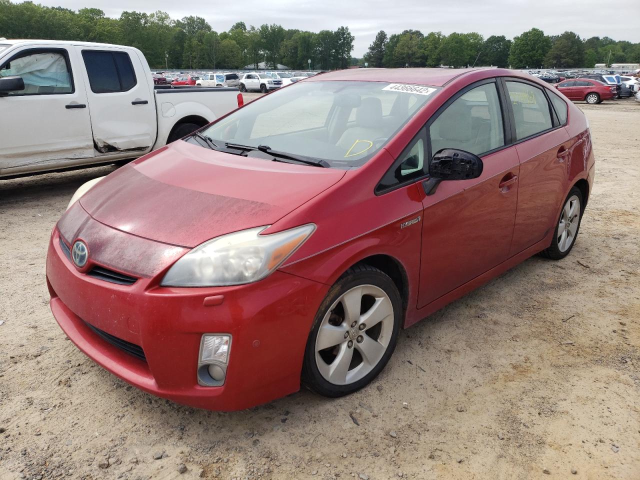 Photo 2 from auction – 2011 TOYOTA PRIUS with VIN JTDKN3DU1B0260693