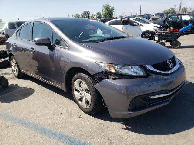 HONDA CIVIC LX 2015 with VIN 19XFB2F50FE222606 - Photo from auction