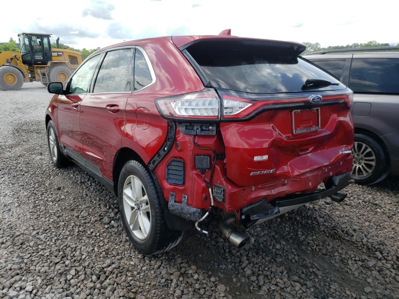 Photo 3 from auction – 2016 FORD EDGE SEL with VIN 2FMPK3J96GBB92021