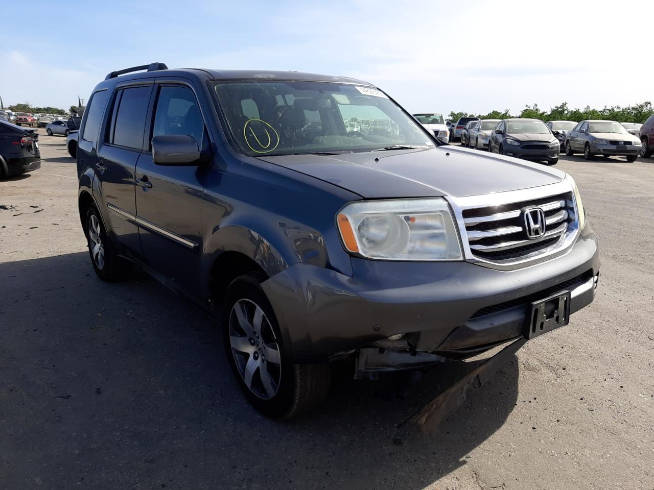 HONDA PILOT TOUR 2013 with VIN 5FNYF3H92DB031604 - Photo from auction
