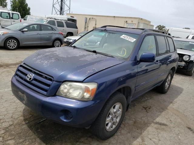 Photo 2 from auction – 2005 TOYOTA HIGHLANDER with VIN JTEEP21A750107490