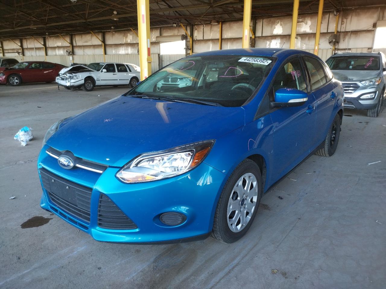Photo 2 from auction – 2013 FORD FOCUS SE with VIN 1FADP3F2XDL295156