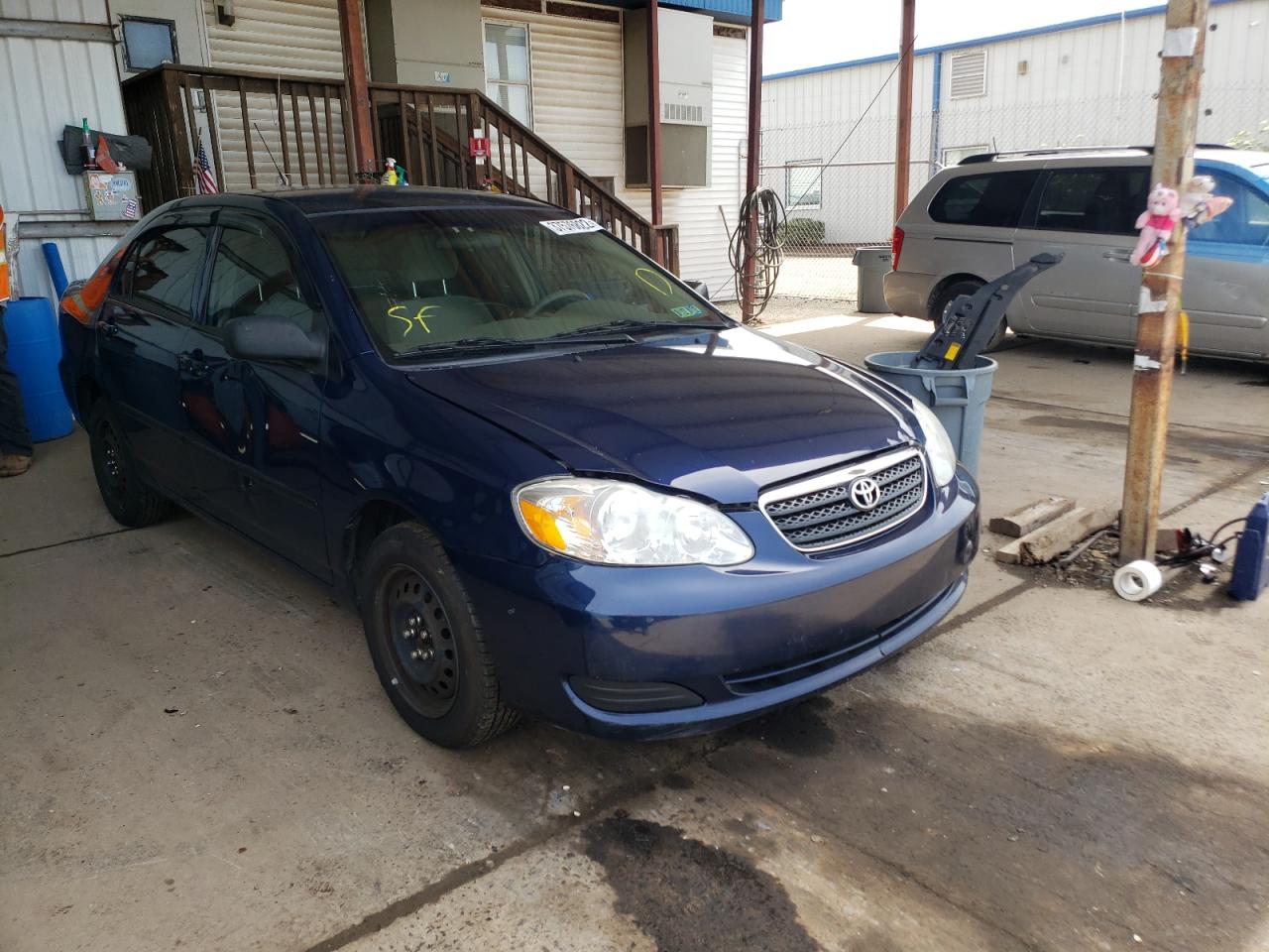 TOYOTA COROLLA CE 2007 with VIN JTDBR32E170102376 - Photo from auction