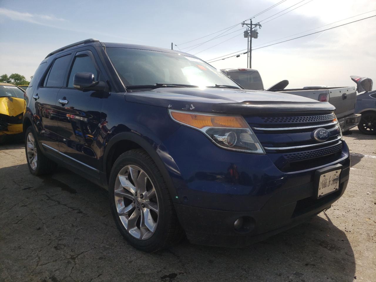 FORD EXPLORER L 2011 with VIN 1FMHK8F86BGA00308 - Photo from auction