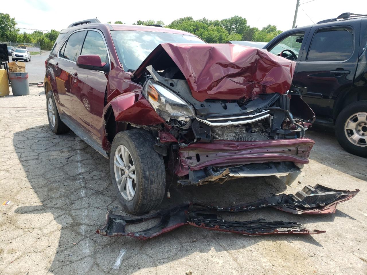 Photo 1 from auction – 2017 CHEVROLET EQUINOX LT with VIN 2GNALCEK6H6165052