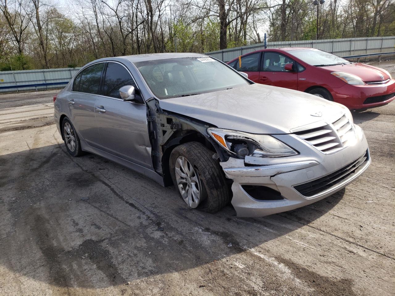 HYUNDAI GENESIS 3. 2012 with VIN KMHGC4DD2CU168578 - Photo from auction
