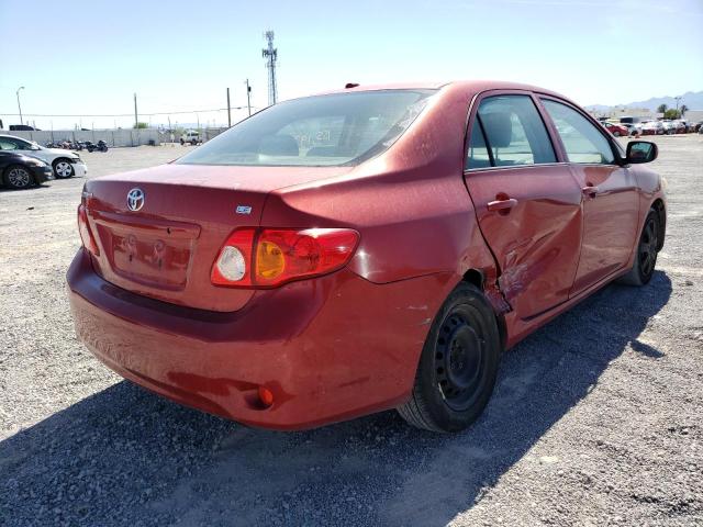 Photo 4 from auction – 2009 TOYOTA COROLLA BA with VIN JTDBL40E399084147