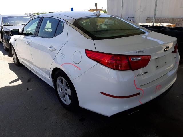 Photo 3 from auction – 2015 KIA OPTIMA LX with VIN KNAGM4A76F5637392