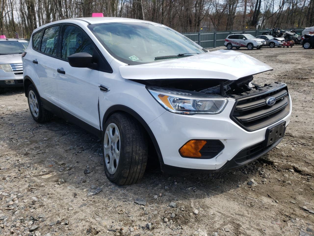 FORD ESCAPE S 2017 with VIN 1FMCU0F74HUC30064 - Photo from auction