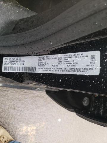 Photo 10 from auction – 2021 RAM 1500 BIG H with VIN 1C6SRFFT9MN728094