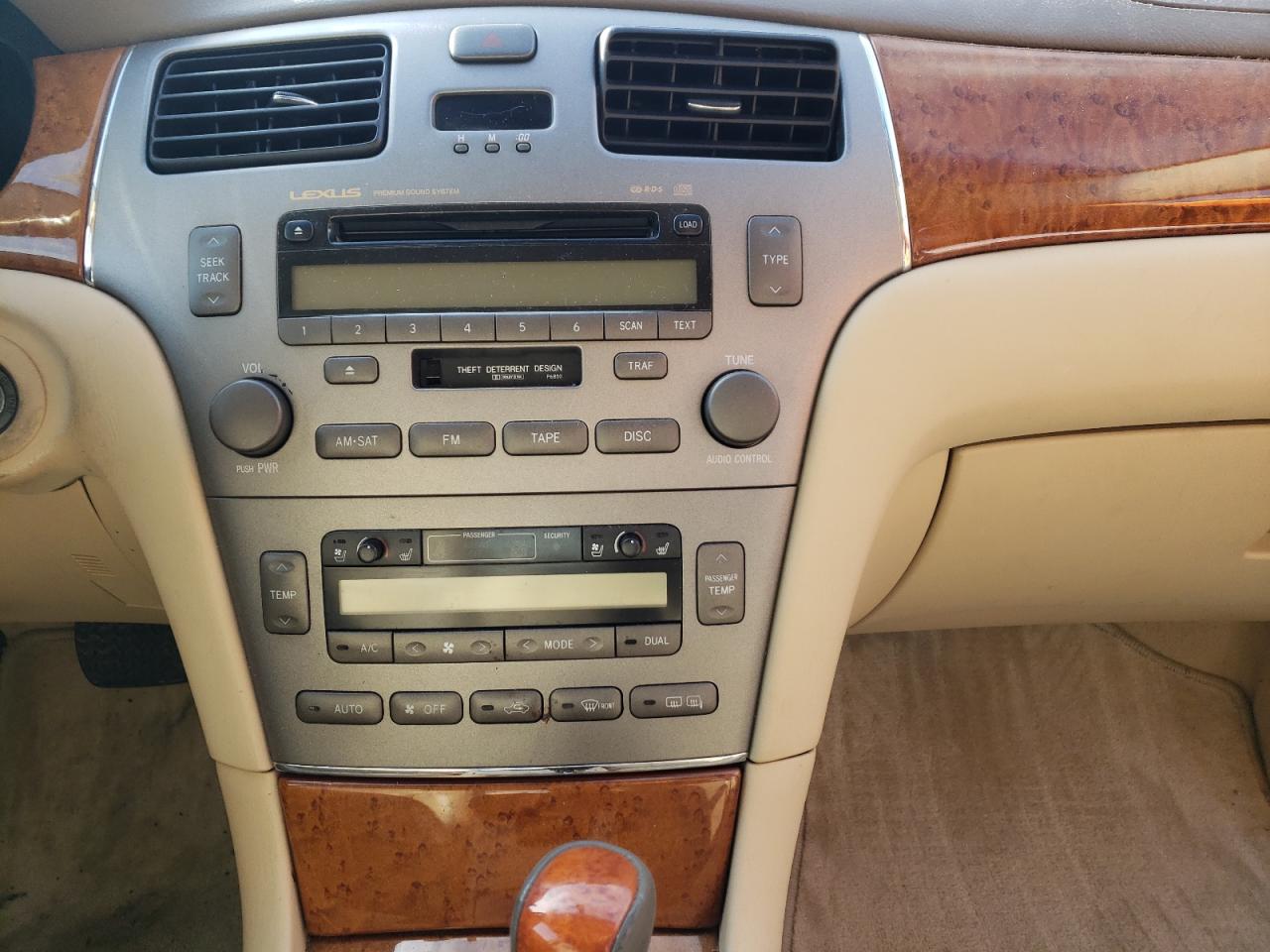 Photo 9 from auction – 2006 LEXUS ES 330 with VIN JTHBA30G865145737