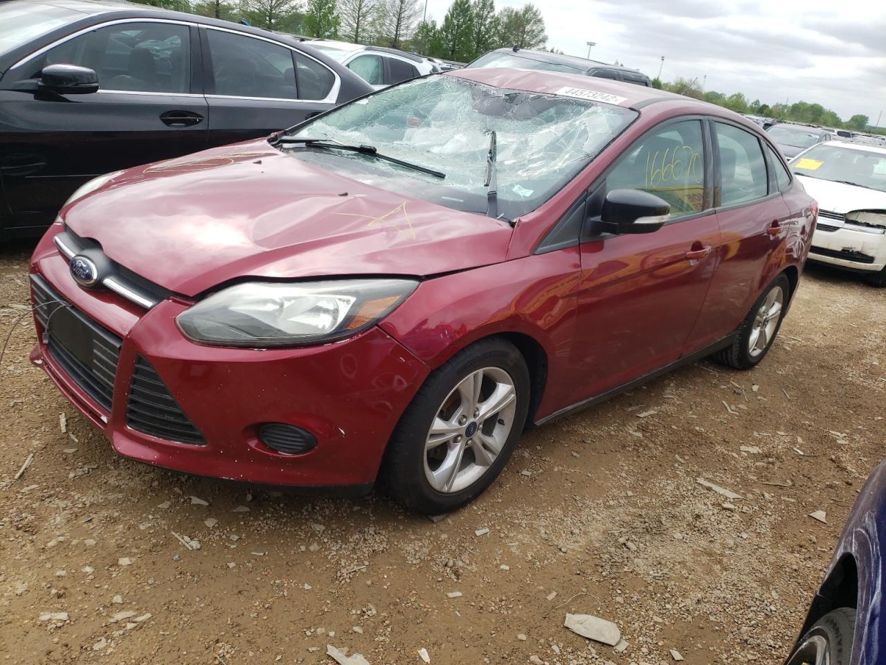 Photo 2 from auction – 2014 FORD FOCUS SE with VIN 1FADP3F22EL318978