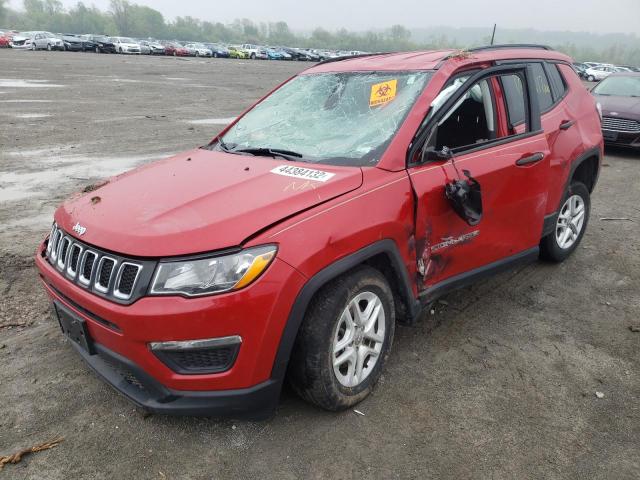 Photo 2 from auction – 2018 JEEP COMPASS SP with VIN 3C4NJDAB5JT116261