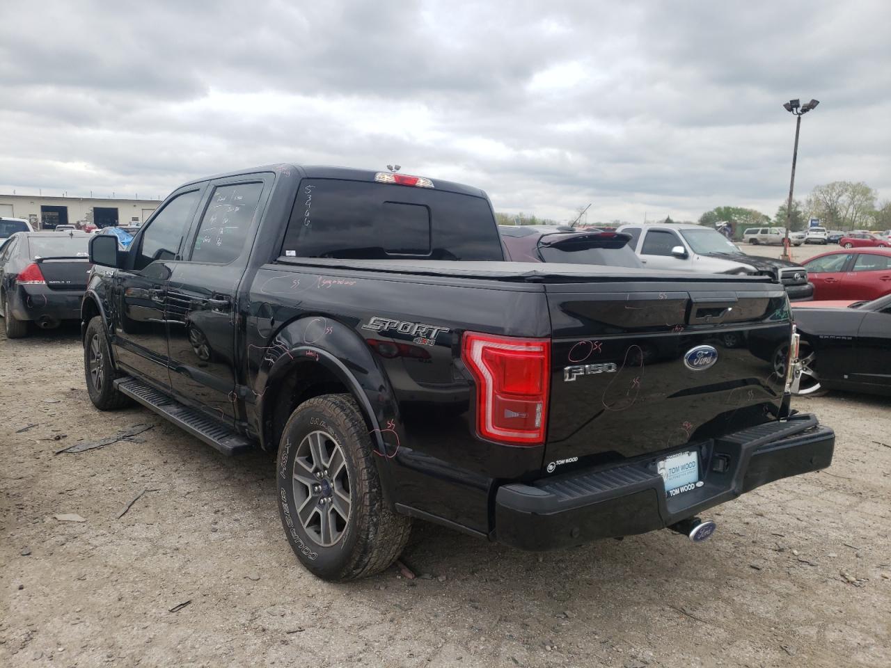 Photo 3 from auction – 2016 FORD F150 SUPER with VIN 1FTEW1EP3GFB12864