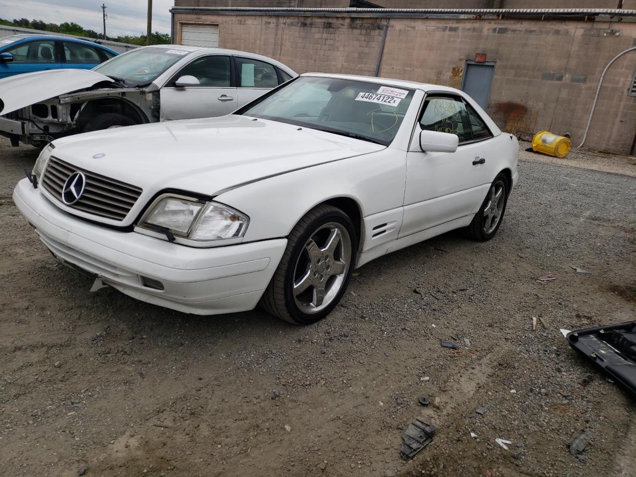 Photo 2 from auction – 1998 MERCEDES-BENZ SL 500 with VIN WDBFA67F7WF169019