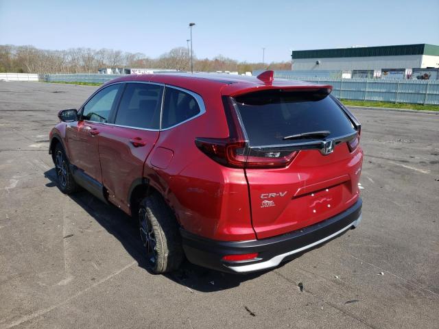 Photo 3 from auction – 2022 HONDA CR-V EX with VIN 7FARW2H54NE019052