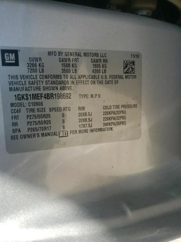 Photo 10 from auction – 2011 GMC YUKON XL D with VIN 1GKS1MEF4BR198692