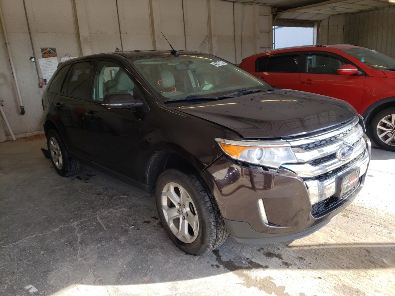 FORD EDGE SEL 2014 with VIN 2FMDK4JCXEBB36536 - Photo from auction