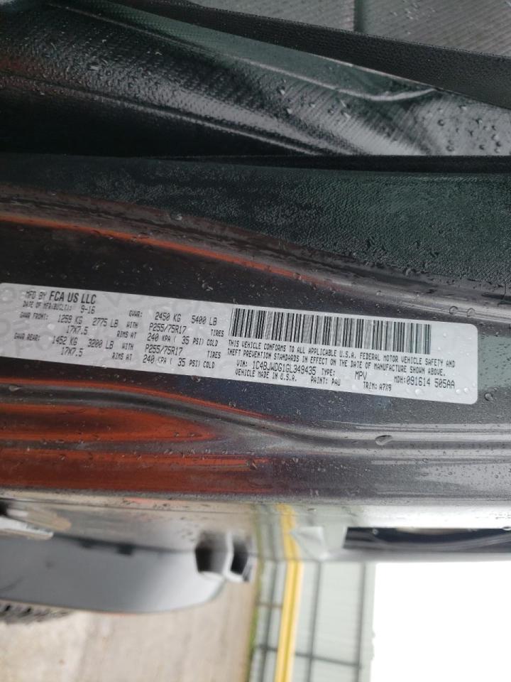 Photo 10 from auction – 2016 JEEP WRANGLER U with VIN 1C4BJWDG1GL349435
