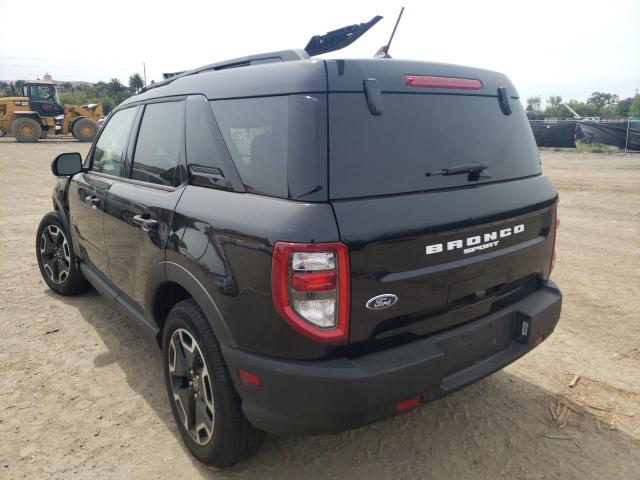 Photo 3 from auction – 2021 FORD BRONCO SPO with VIN 3FMCR9C60MRB00527