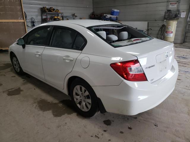 Photo 3 from auction – 2012 HONDA CIVIC LX with VIN 2HGFB2F53CH333667