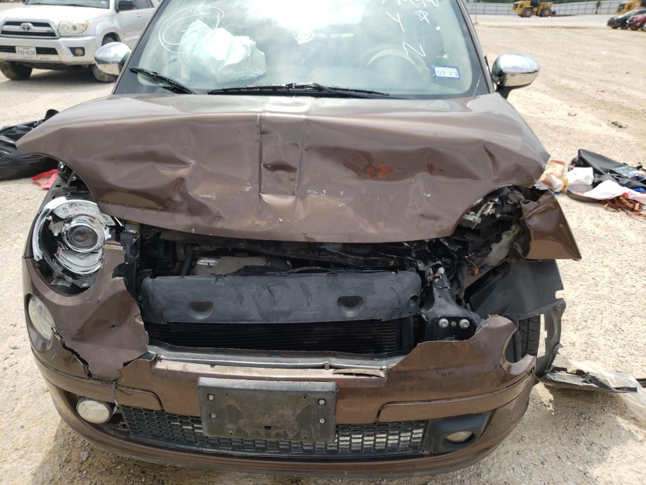 Photo 9 from auction – 2012 FIAT 500 LOUNGE with VIN 3C3CFFCR4CT385082