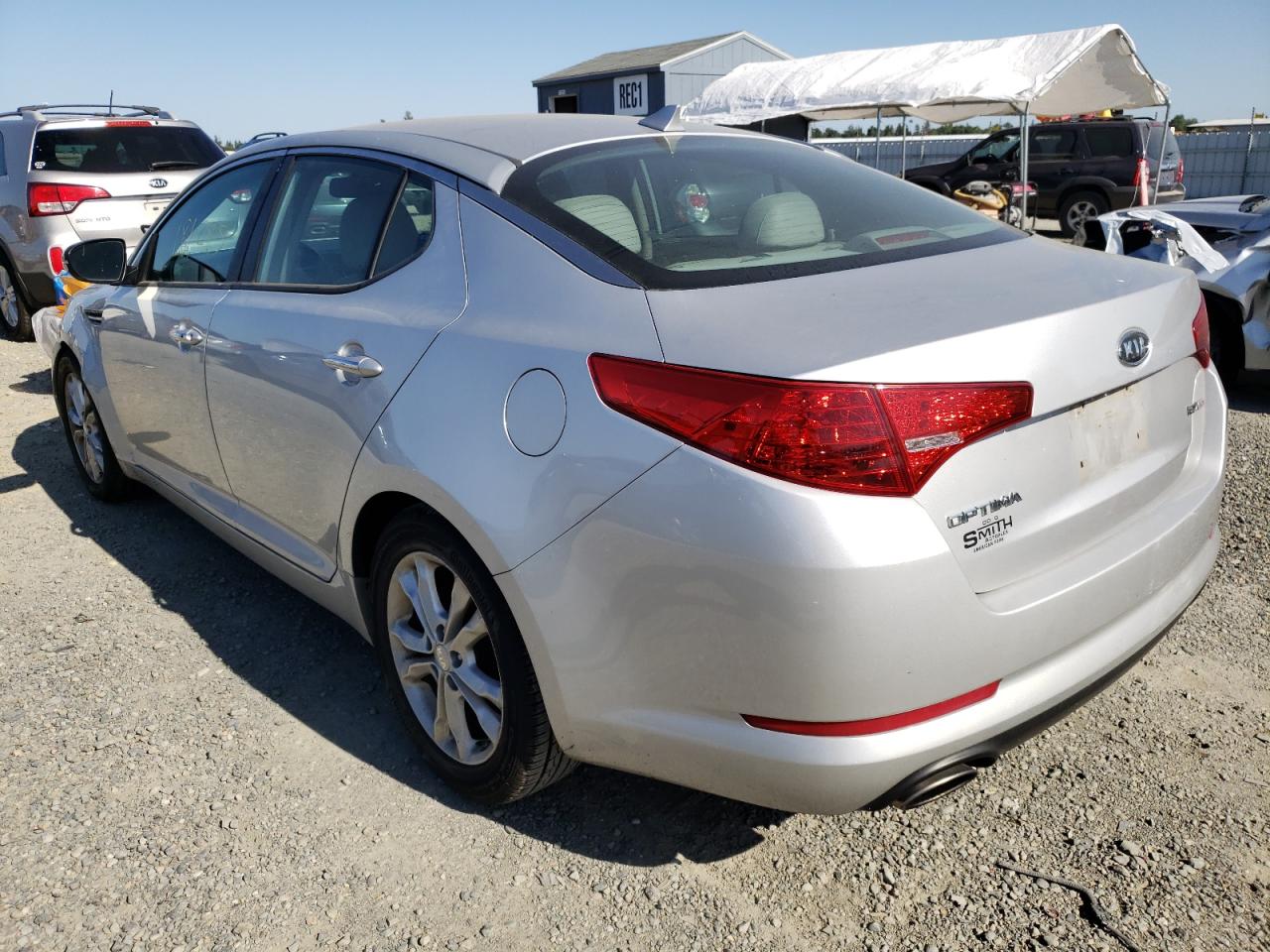 Photo 3 from auction – 2012 KIA OPTIMA EX with VIN 5XXGN4A72CG089902